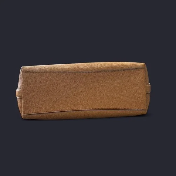 Coach Tan Leather Shoulder Bag - Picture 8 of 8